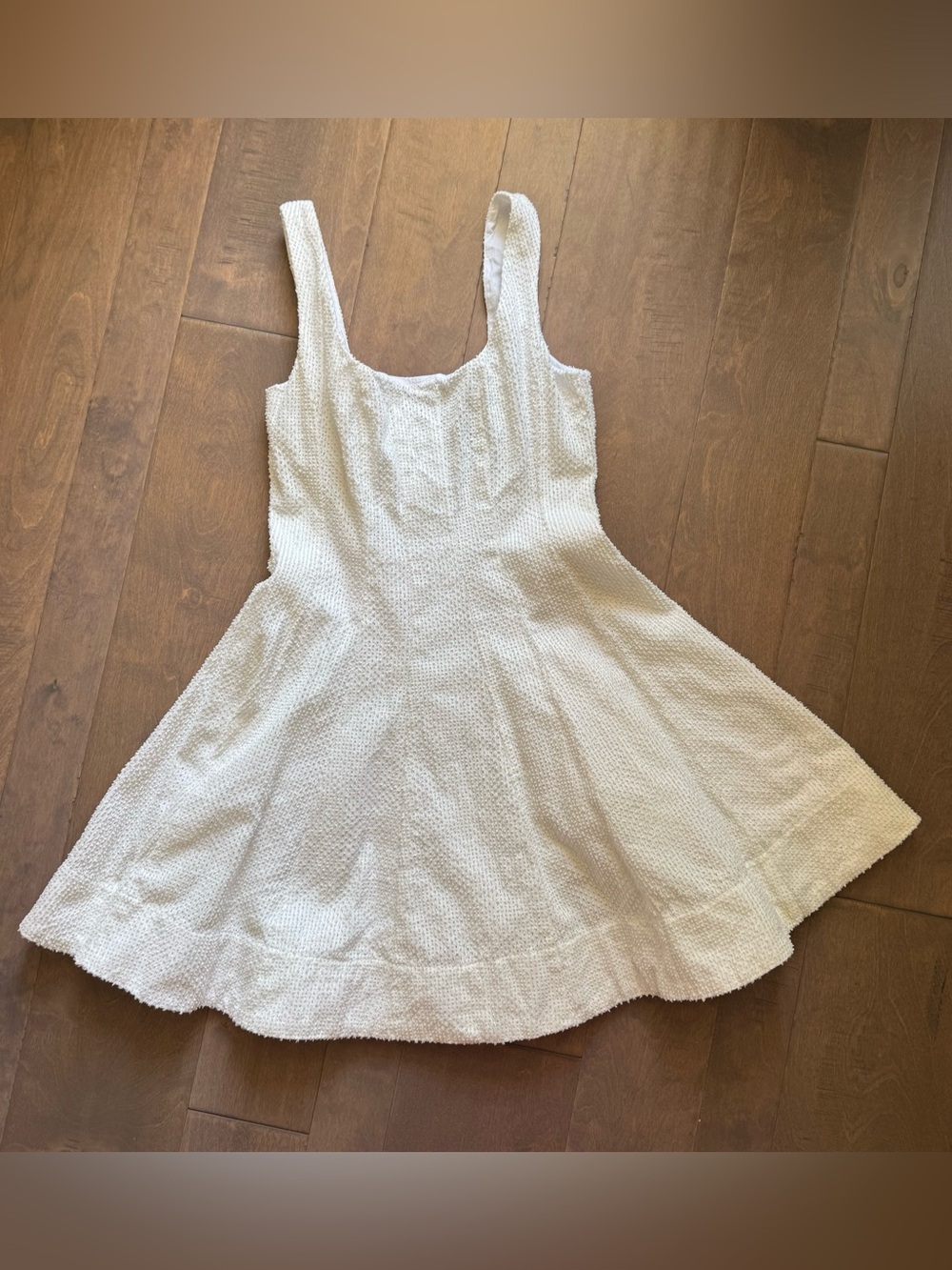 STAUD Wells Textured Mini Dress - Picture 6 of 12